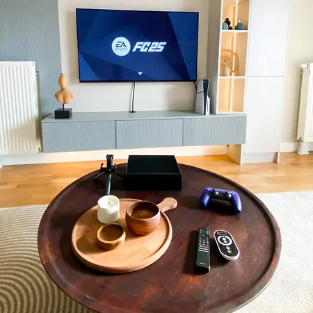 شقة Luxury - The Address, Ps5, Parking, Workstation سكوبجي